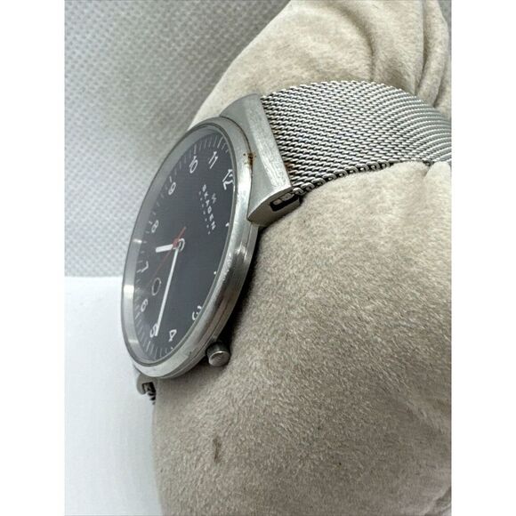 Skagen Ancher SKW6051 Men's Stainless Steel Mesh Analog Dial Quartz Watch AEA145 - Picture 2 of 11